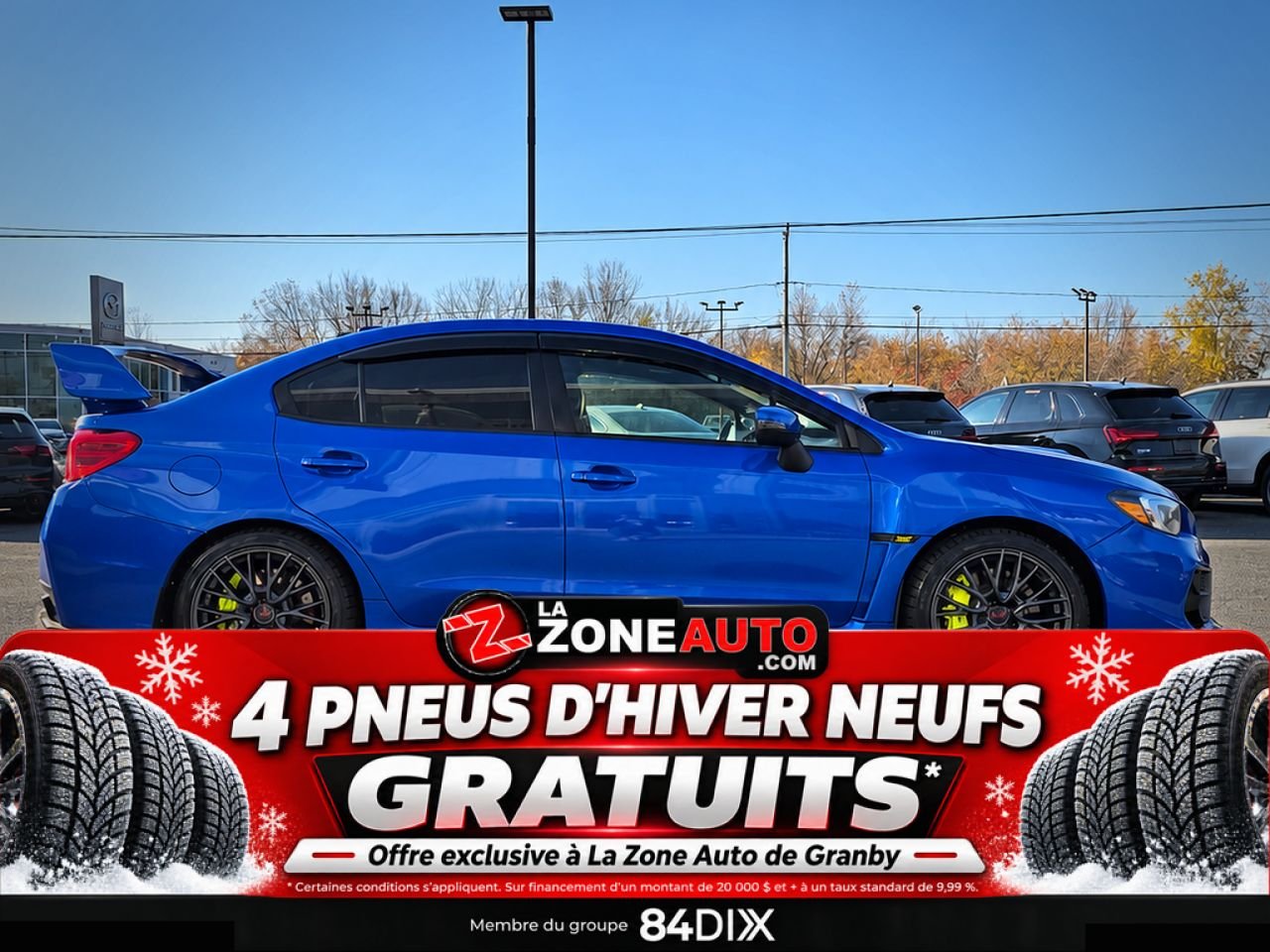 Subaru WRX STI Sport Tech 2021 Bleu Granby - photo #7