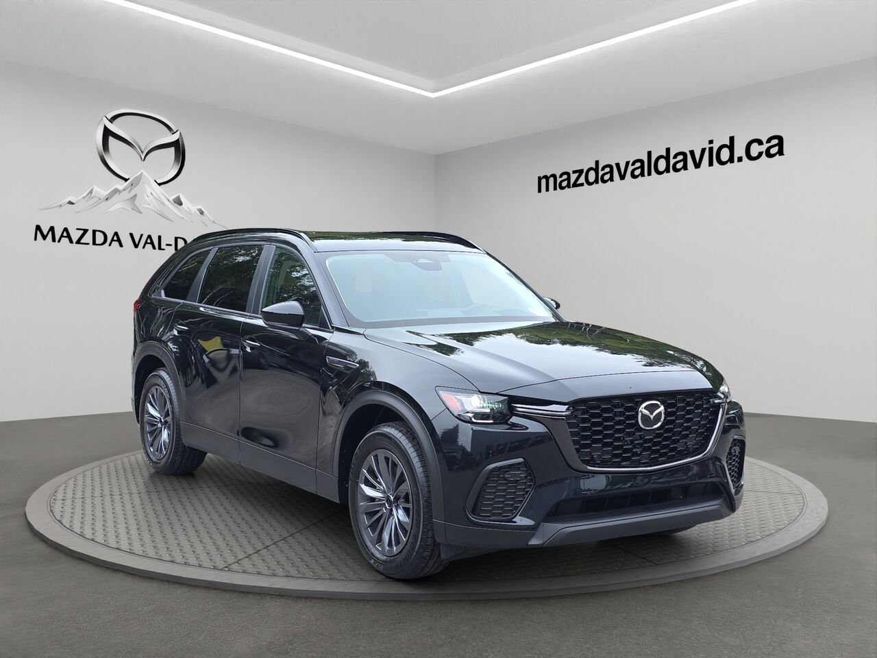 Mazda CX-70 hybride rechargeable GS-L SC TI 2026 Noir de jais mica Val-David - photo #8