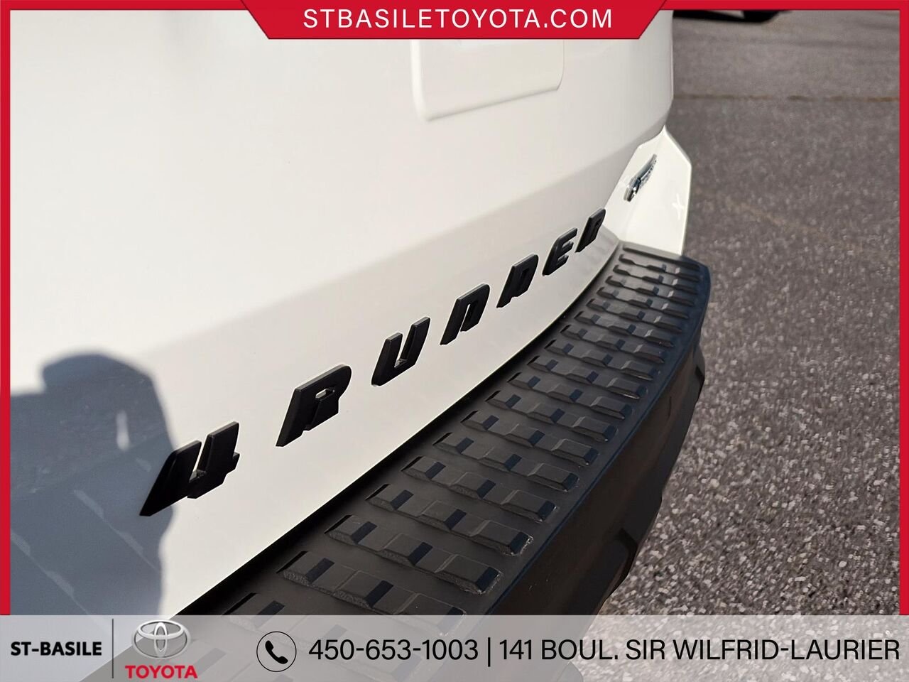 TOYOTA 4RUNNER TRD HORS ROUTE HYBRIDE 2025 Blanc Saint-Basile-le-Grand - photo #5