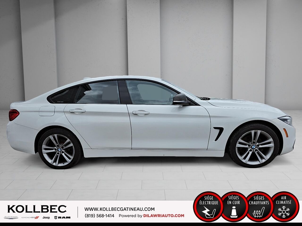 2018 BMW Série 4 U19530 | 430i xDrive White Gatineau - photo #13