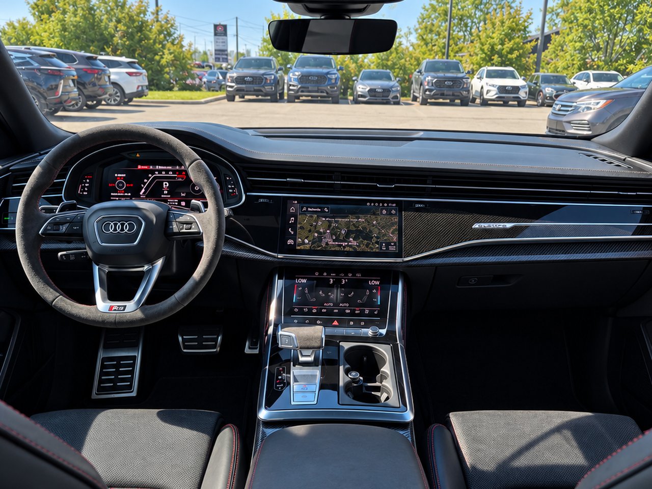 Audi RS Q8 2021 Noir Granby - photo #15