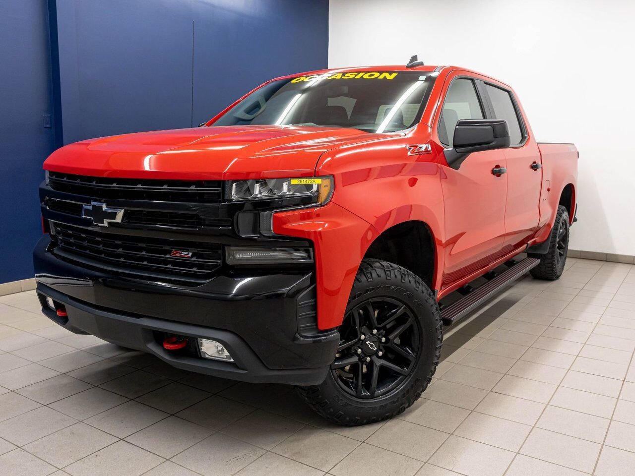 Chevrolet Silverado 1500 LT TRAIL BOSS CREW 4X4 V8 *SIÈGES CHAUFF* BEDLINER 2020 Rouge Saint-Jérôme - photo #0