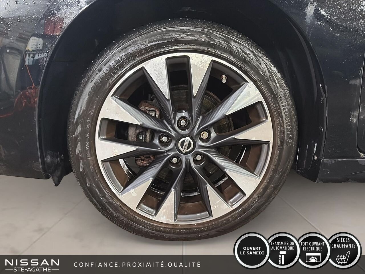 Nissan Sentra Berline 4 portes CVT SR 2016 Noir Saint-Jérôme - photo #5