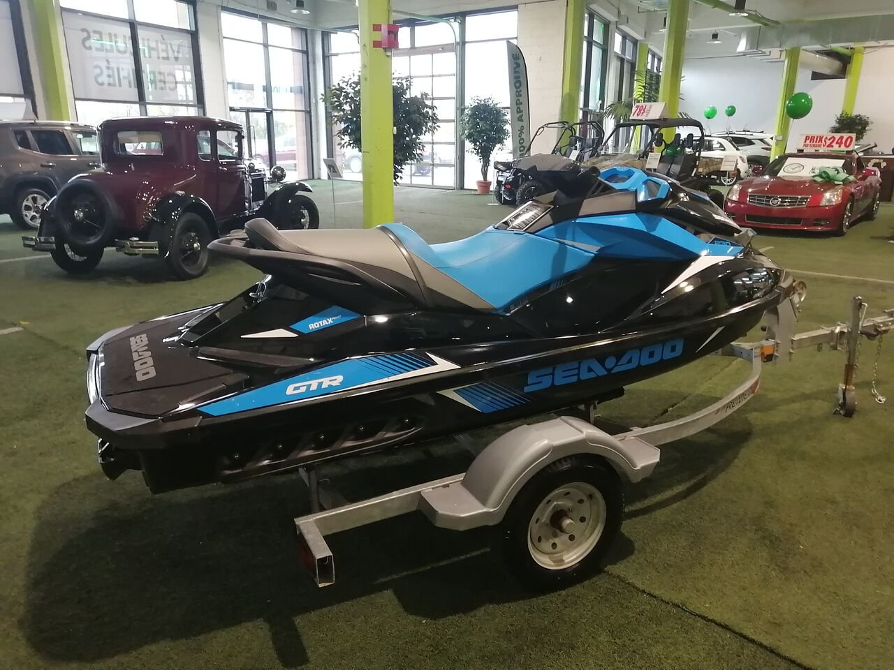 2019 Sea-Doo GTR Blue  - photo #6