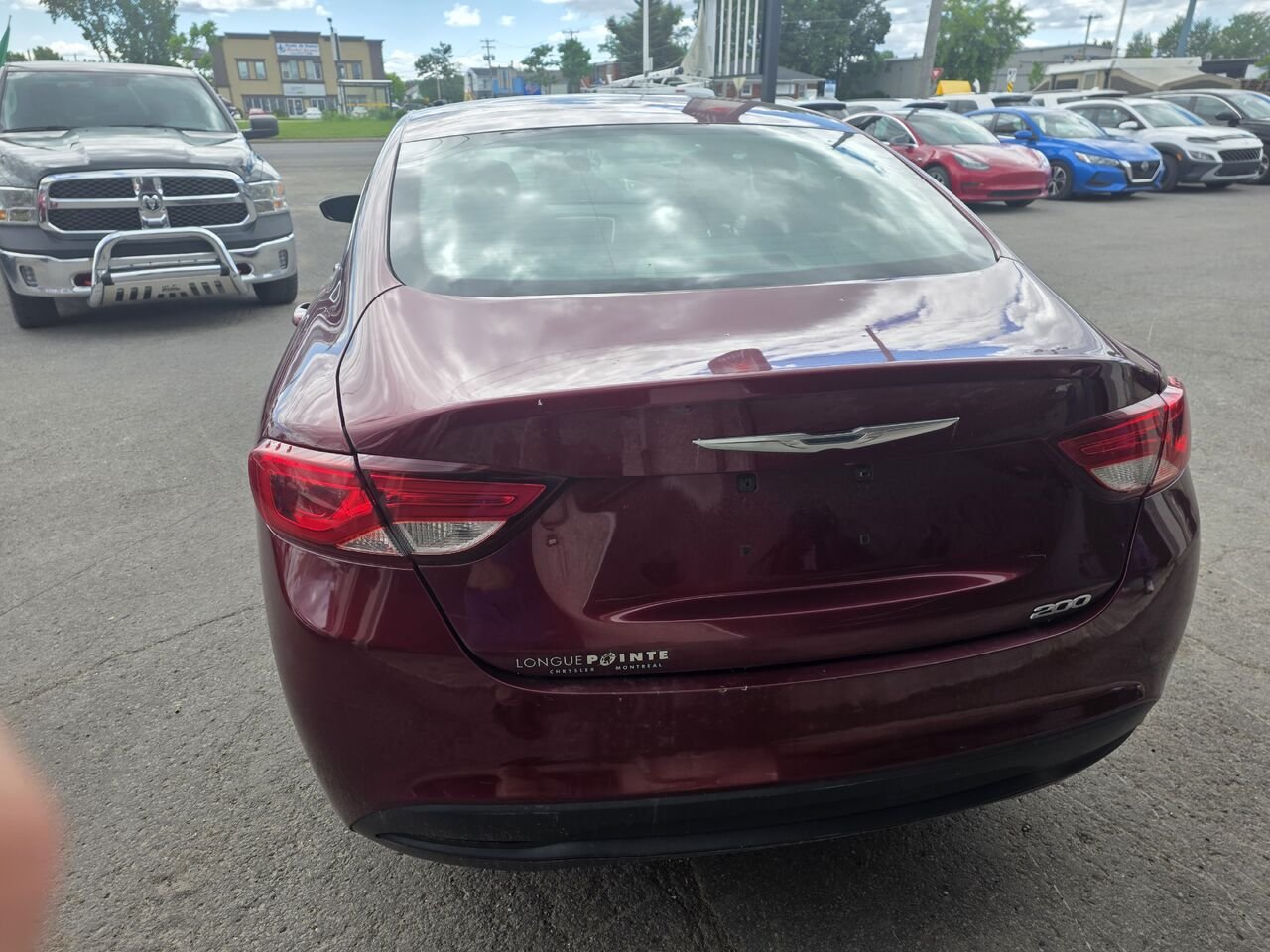 Chrysler 200 2015 Rouge Longueuil, - photo #3