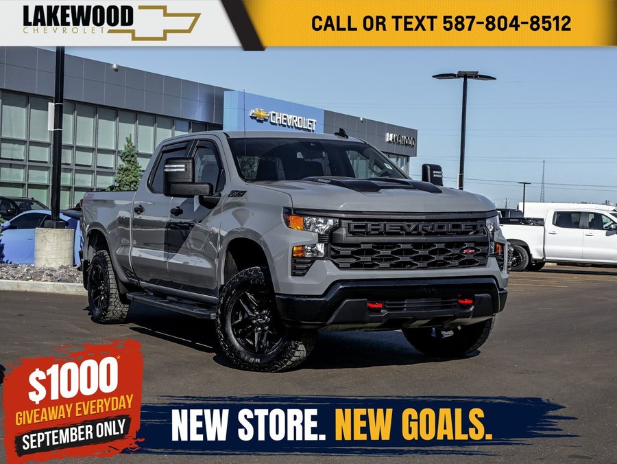 2024 Chevrolet Silverado 1500 Custom Trail Boss 2.7T | Keyless Entry Grey