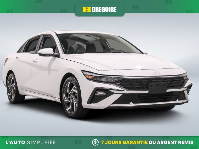 2025 Hyundai Elantra White Saint-Léonard - photo #0