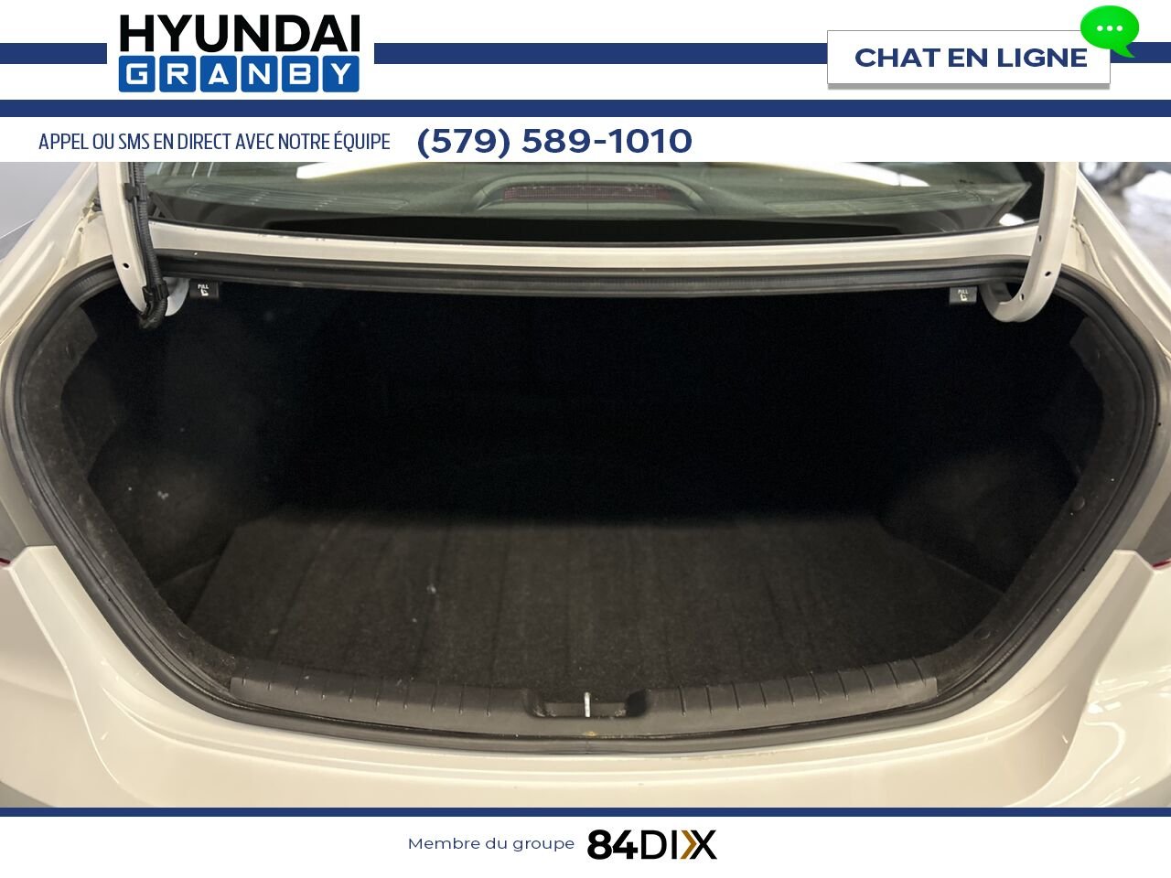 Hyundai Elantra 2018 Blanc Granby - photo #26