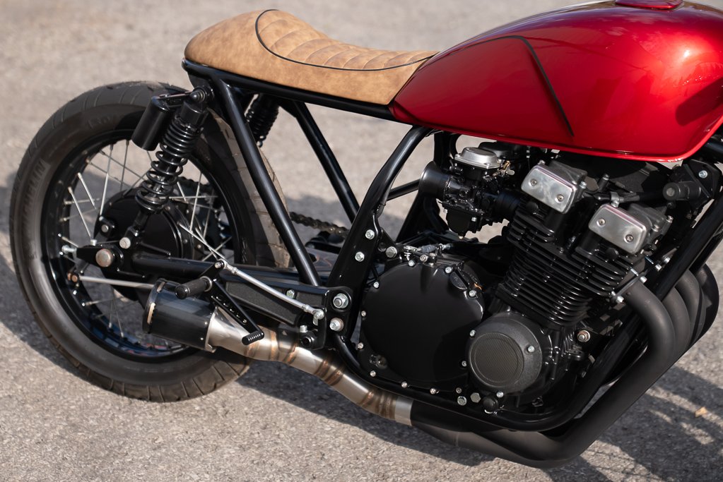 1982 Suzuki GS 750 Red Montreal - photo #8