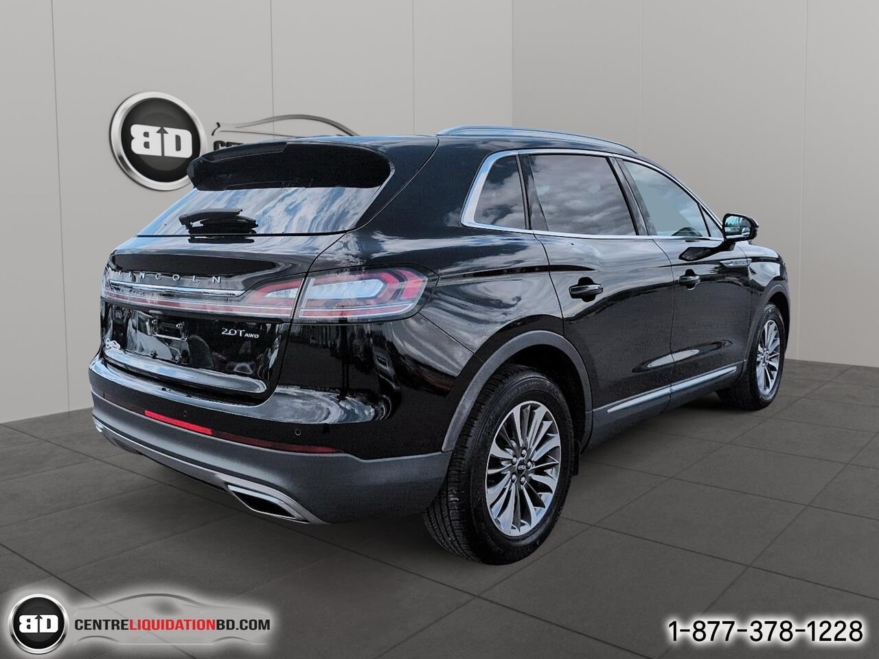 2019 Lincoln Nautilus Select | BD0382 Black Granby - photo #5