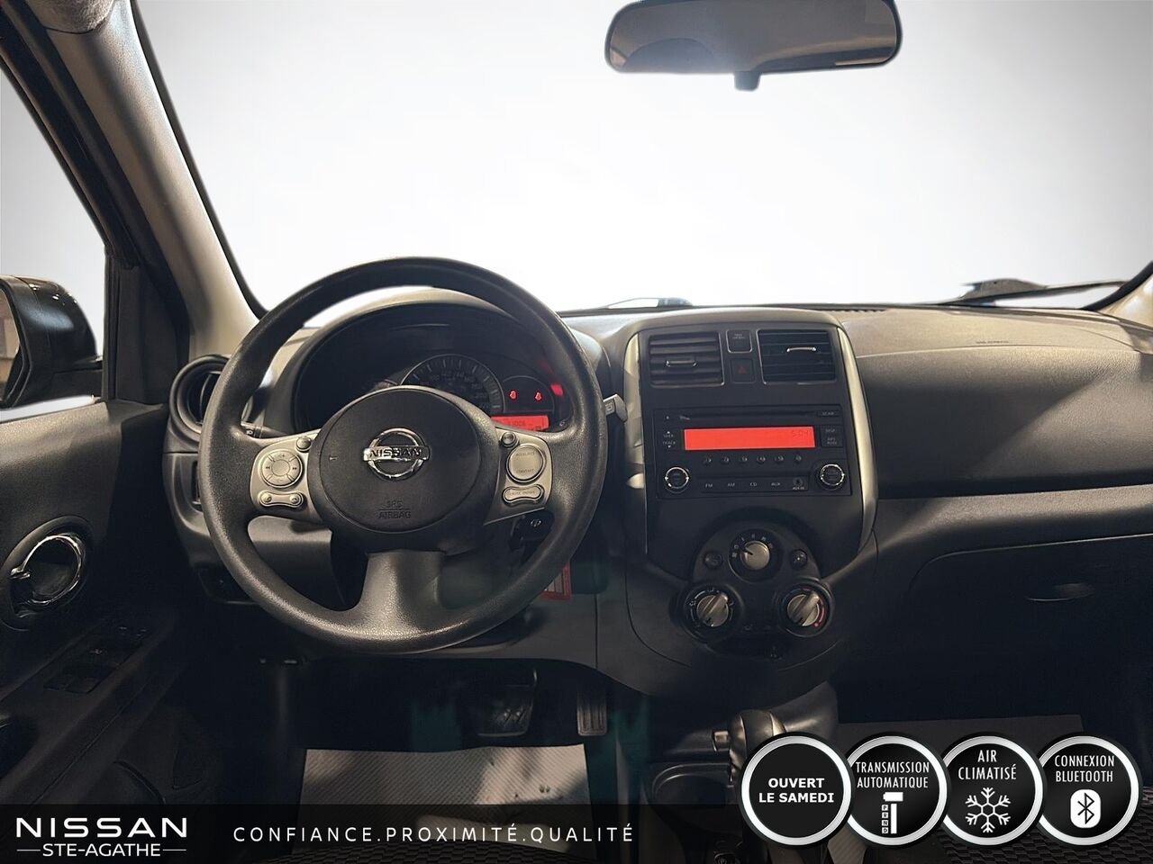2017 Nissan Micra Black Saint-Jérôme - photo #9