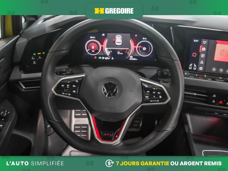 2022 Volkswagen Golf GTI Yellow Blainville - photo #24
