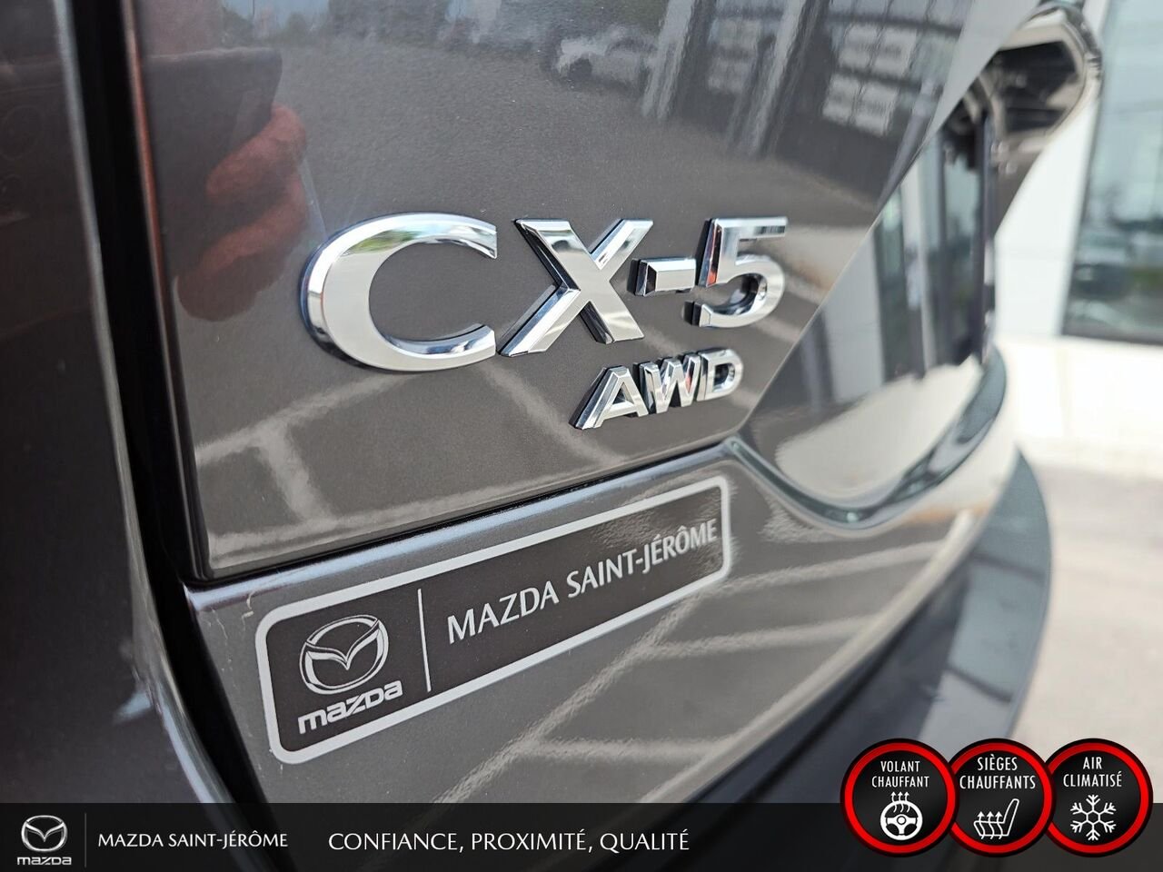 2025 Mazda CX-5 Grey Sainte-Agathe-des-Monts - photo #8
