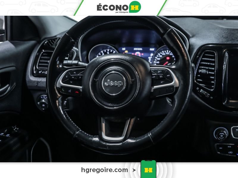 Jeep Compass 726289 | ALTITUDE A/C CUIR GR ELECT MAGS 2019 Blanc Laval - photo #14