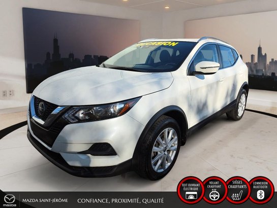 2023 Nissan Qashqai SV | 1 PROPRIÉTAIRE | TOIT OUVRANT | AWD | MAGS White