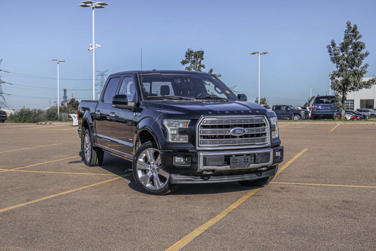 2017 Ford F-150 4WD SuperCrew 145 Limited Black Sherwood Park - photo #1