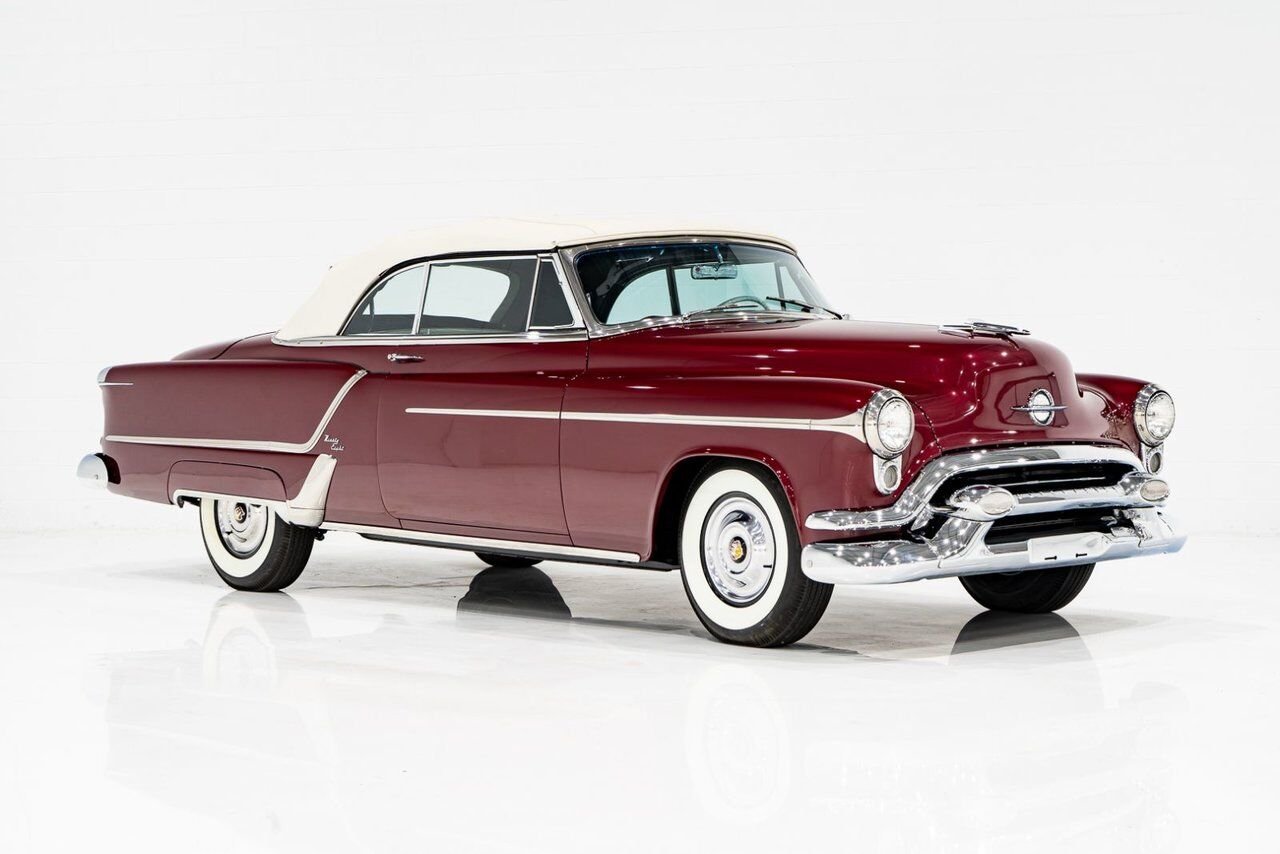 Oldsmobile 98 PRIX EN USD | Convertible Beautifully Presented from complete Restoration 1953 Rouge Montréal - photo #94