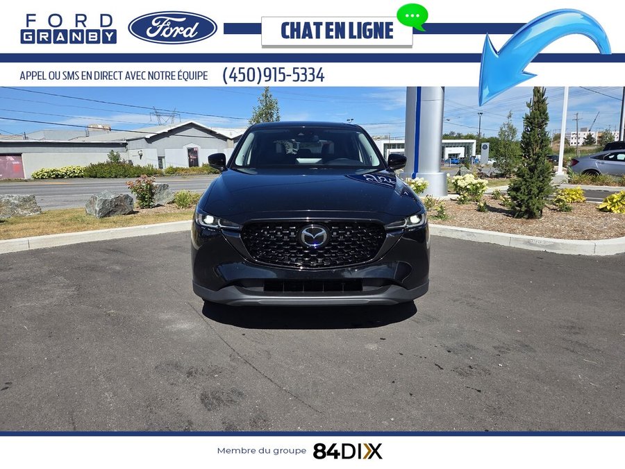 Mazda CX-5 Édition Kuro AWD, CUIR, TOIT 2022 Noir