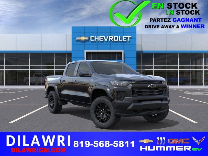 2026 CHEVROLET Colorado Trail Boss cabine multiplace 4RM BLACK Gatineau - photo #0