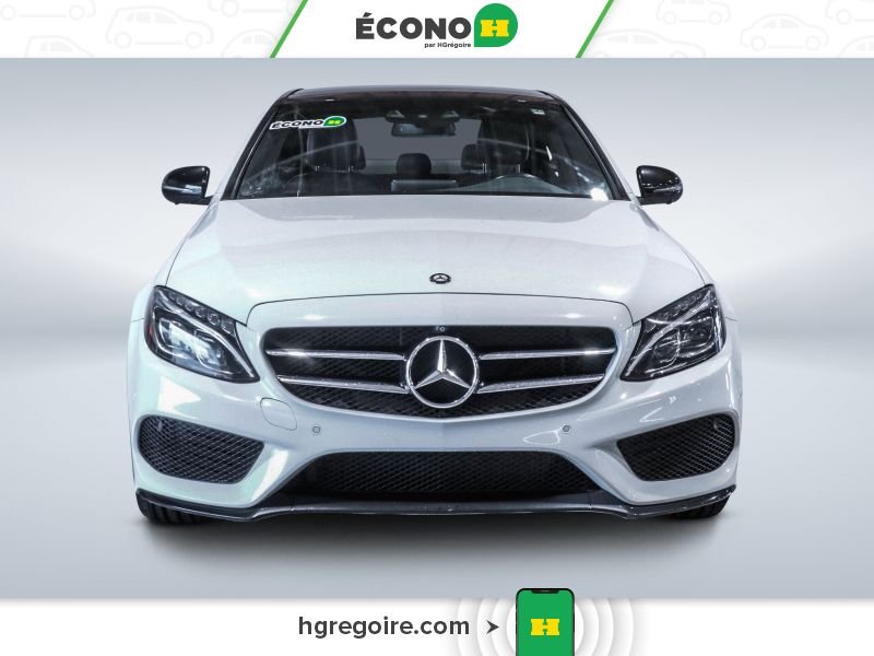 2017 Mercedes Benz C-Class White Laval - photo #1