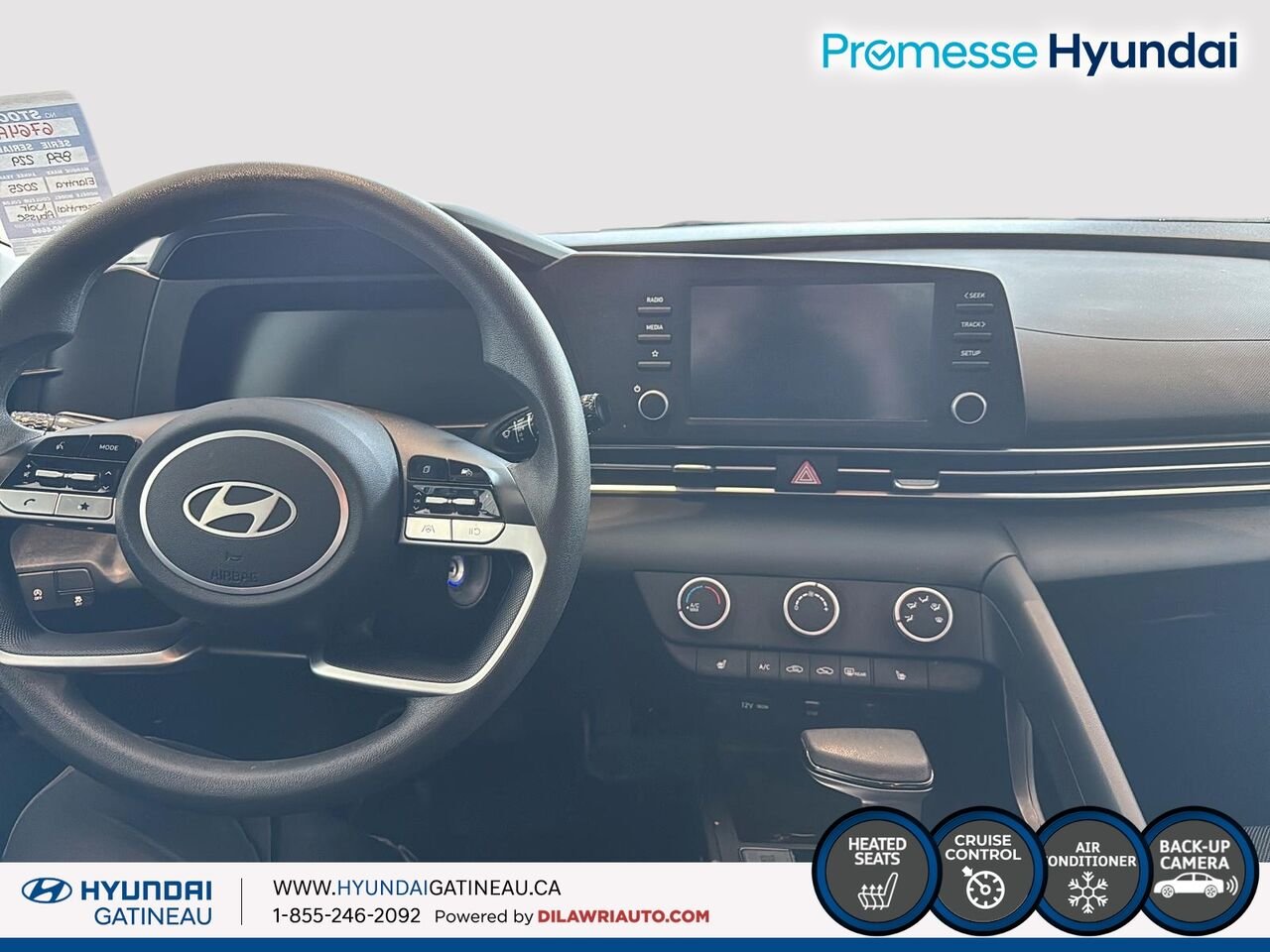2025 Hyundai Elantra Black Gatineau - photo #7