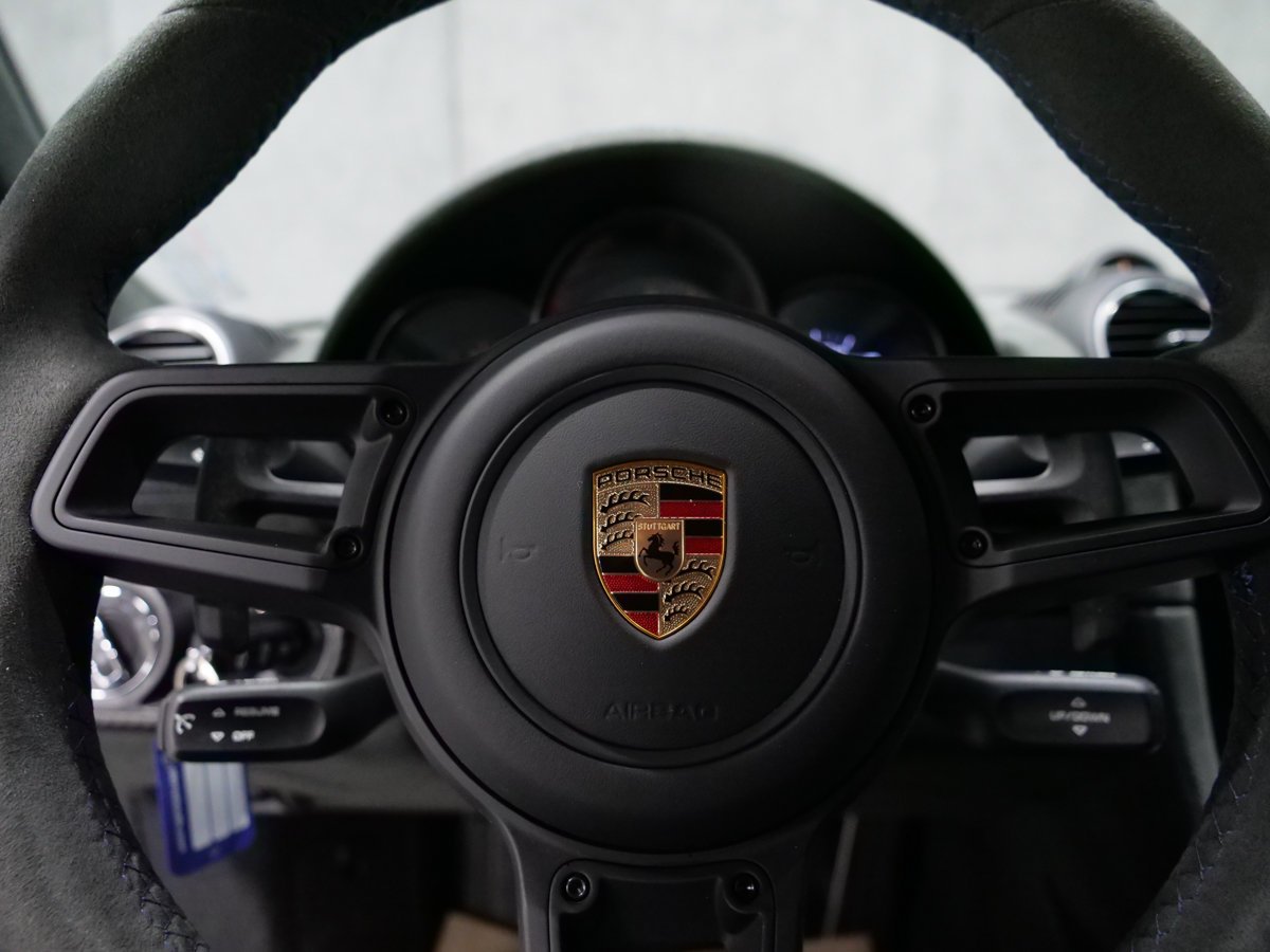 Porsche 718 Cayman GT4 RS PDK CARBONE JANTES BLEUES SPORT CHRONO 2025 Argent Montréal - photo #46