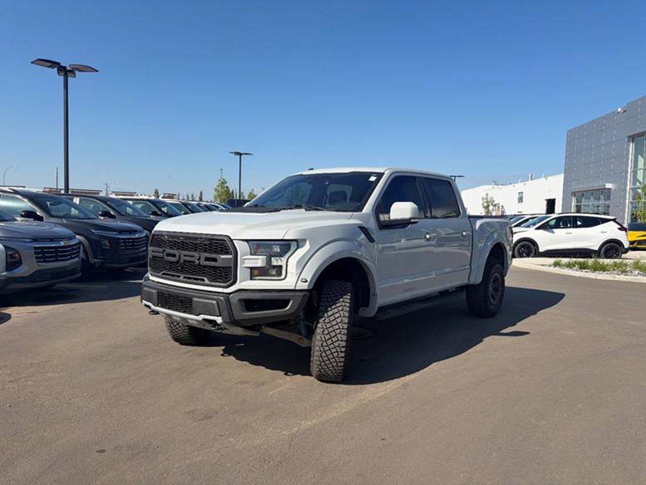 2017 Ford F-150 4WD SuperCrew 145 Raptor White Sherwood Park - photo #2