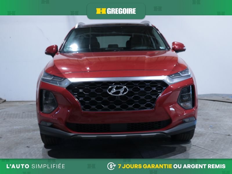 2019 Hyundai Santa Fe Red Blainville - photo #1