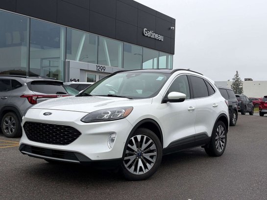 2020 Ford Escape Titanium White