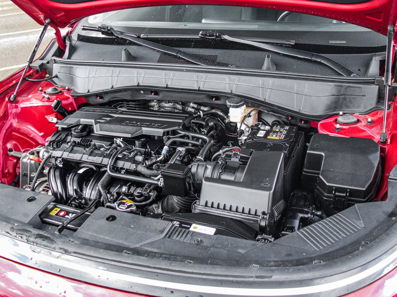 2024 Hyundai Kona 2.0L Preferred AWD Red Sherwood Park - photo #13