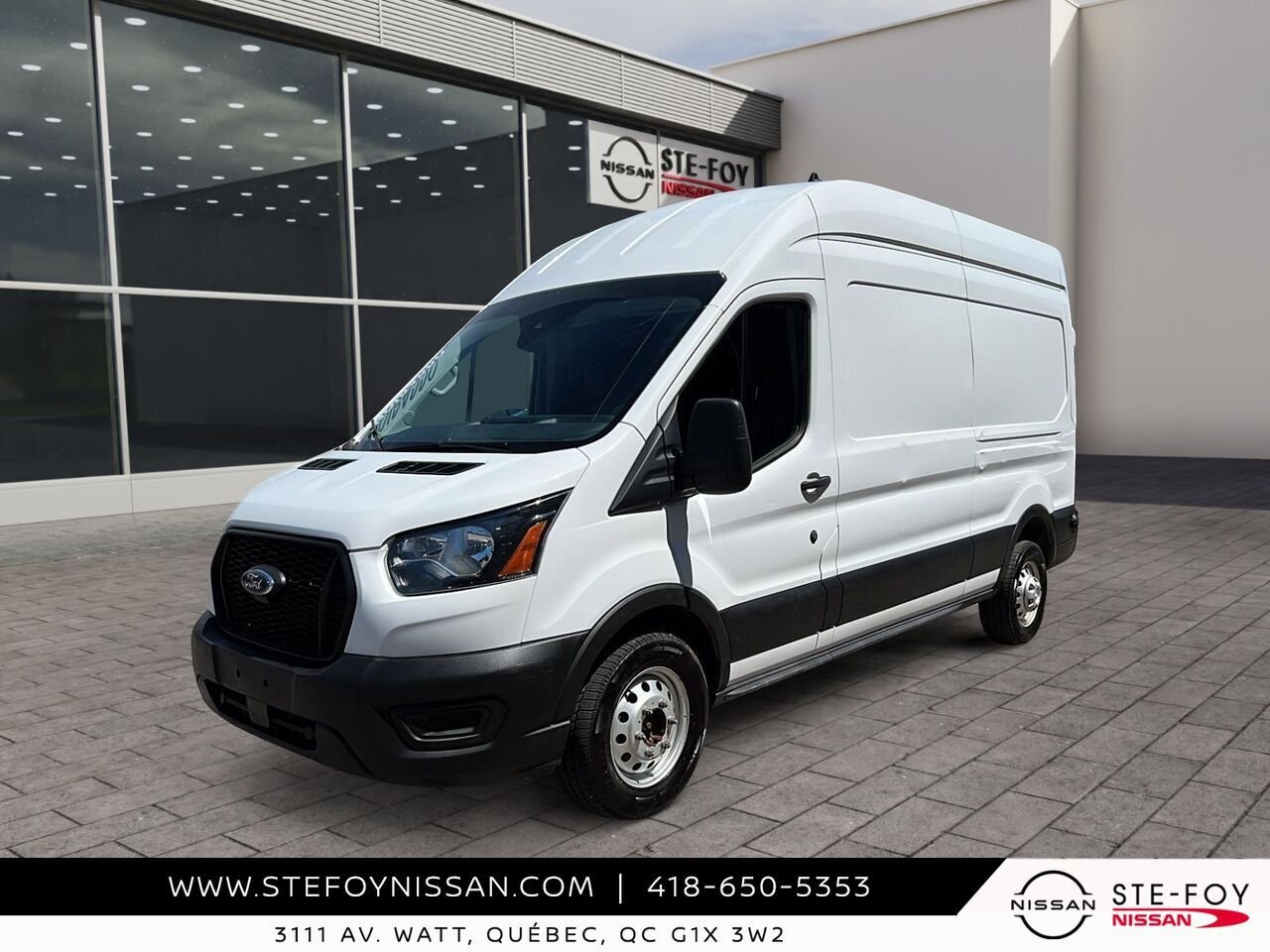 2024 Ford Transit T-250 TI toit surélevé White Ste-Foy - photo #0
