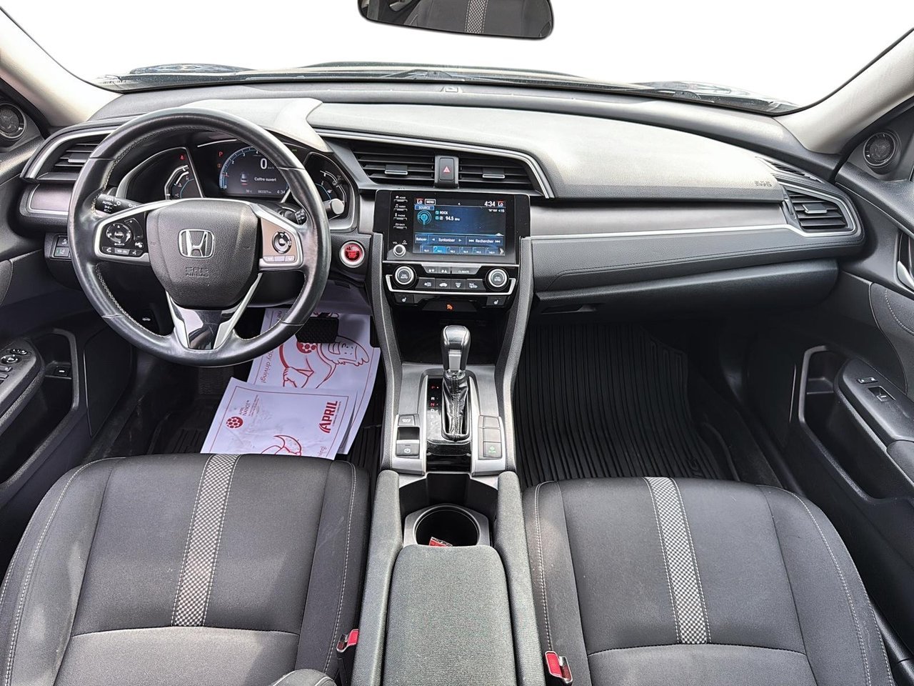 2021 Honda Civic Sedan EX Grey Baie-Comeau - photo #10