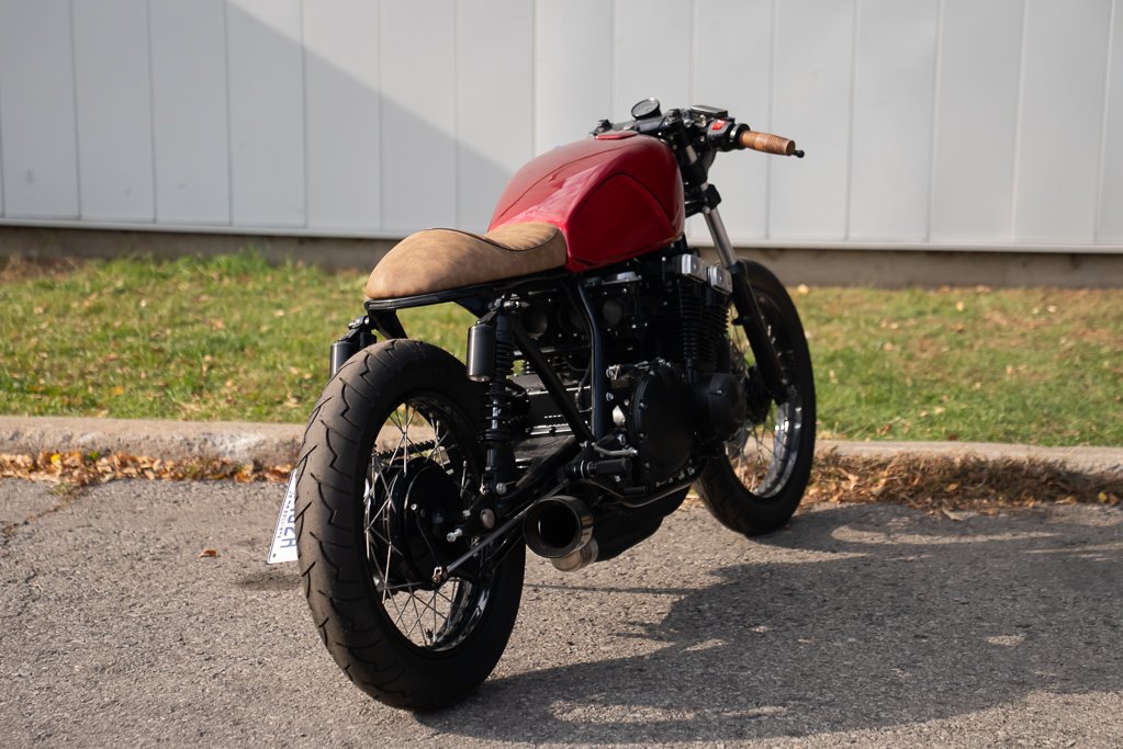 1982 Suzuki GS 750 Red Montreal - photo #6