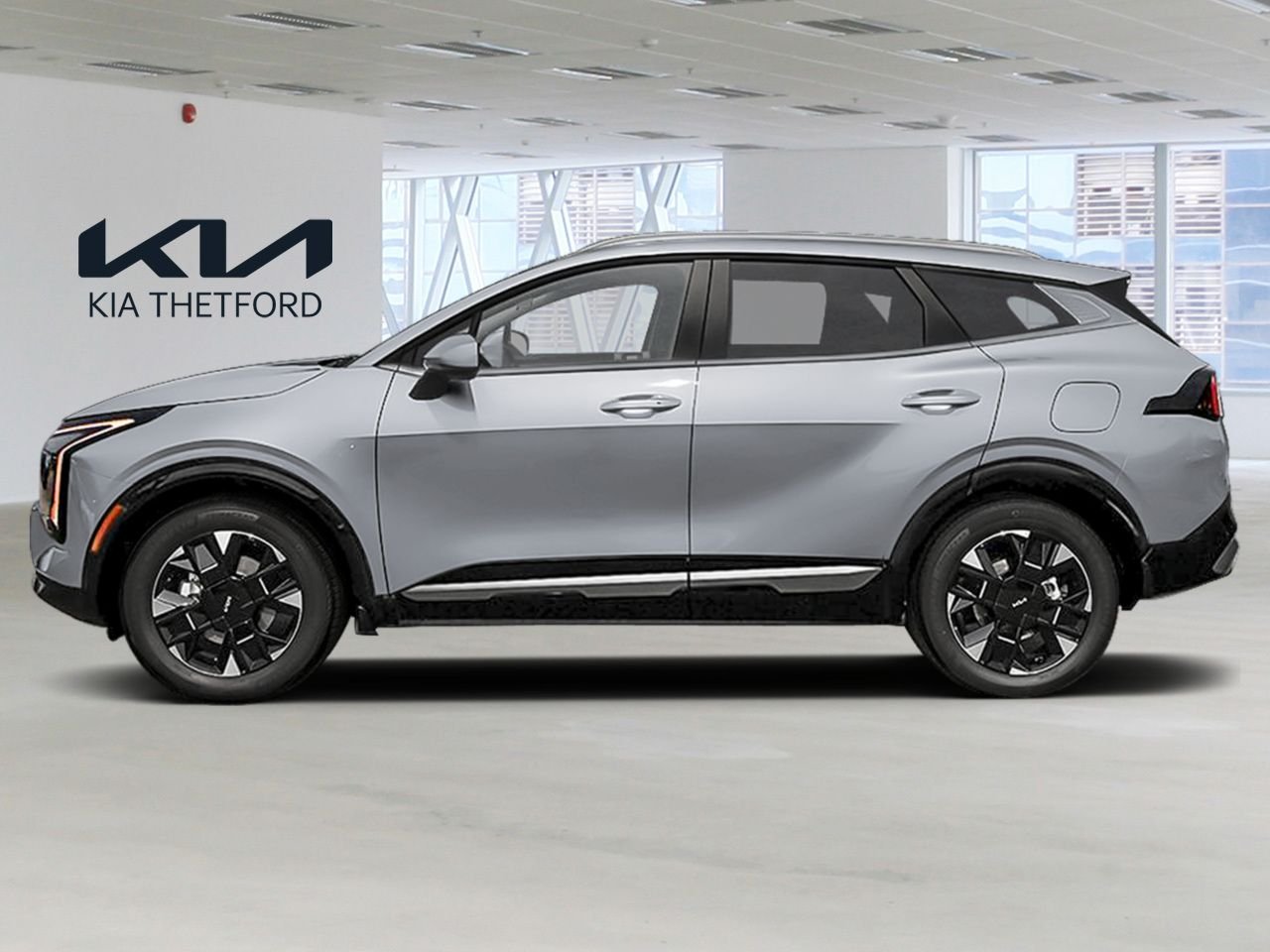 Kia Sportage hybride rechargeable 2027 Gris loup Thetford Mines - photo #1
