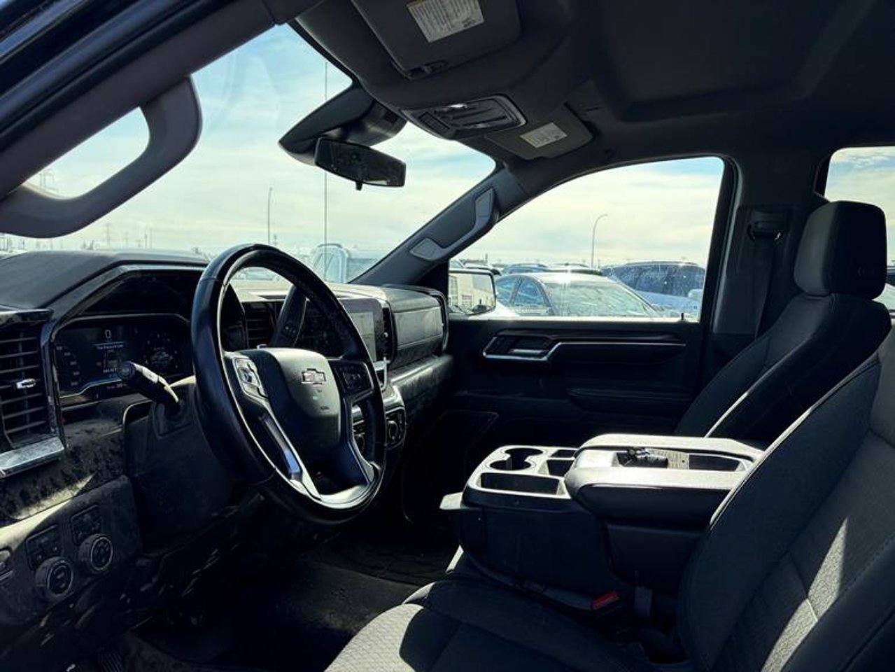 2024 Chevrolet Silverado 1500 4WD Crew Cab 147 RST Black Sherwood Park - photo #5