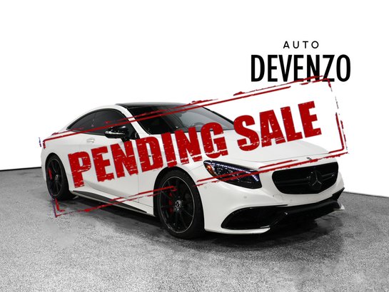 2017 Mercedes-Benz Classe-S S63 AMG Coupe 4MATIC Designo Magno White White
