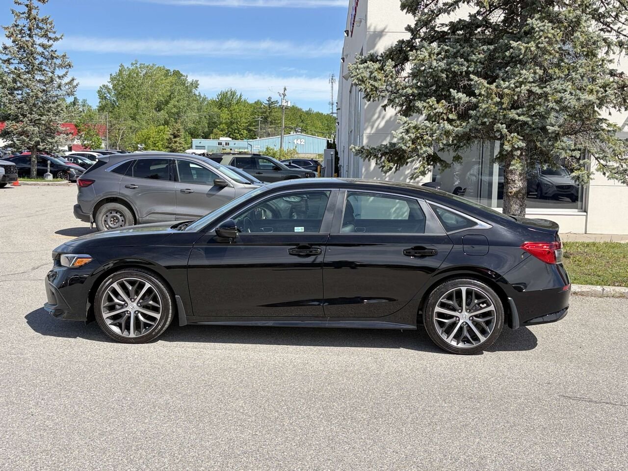 Honda Civic Touring 2022 Noir Gatineau - photo #2