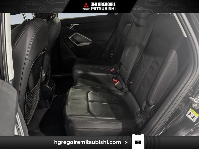Audi Q3 MA4569 | Komfort *AWD* Cuir * Toit * Mags * Camera 2020 Noir Laval - photo #27