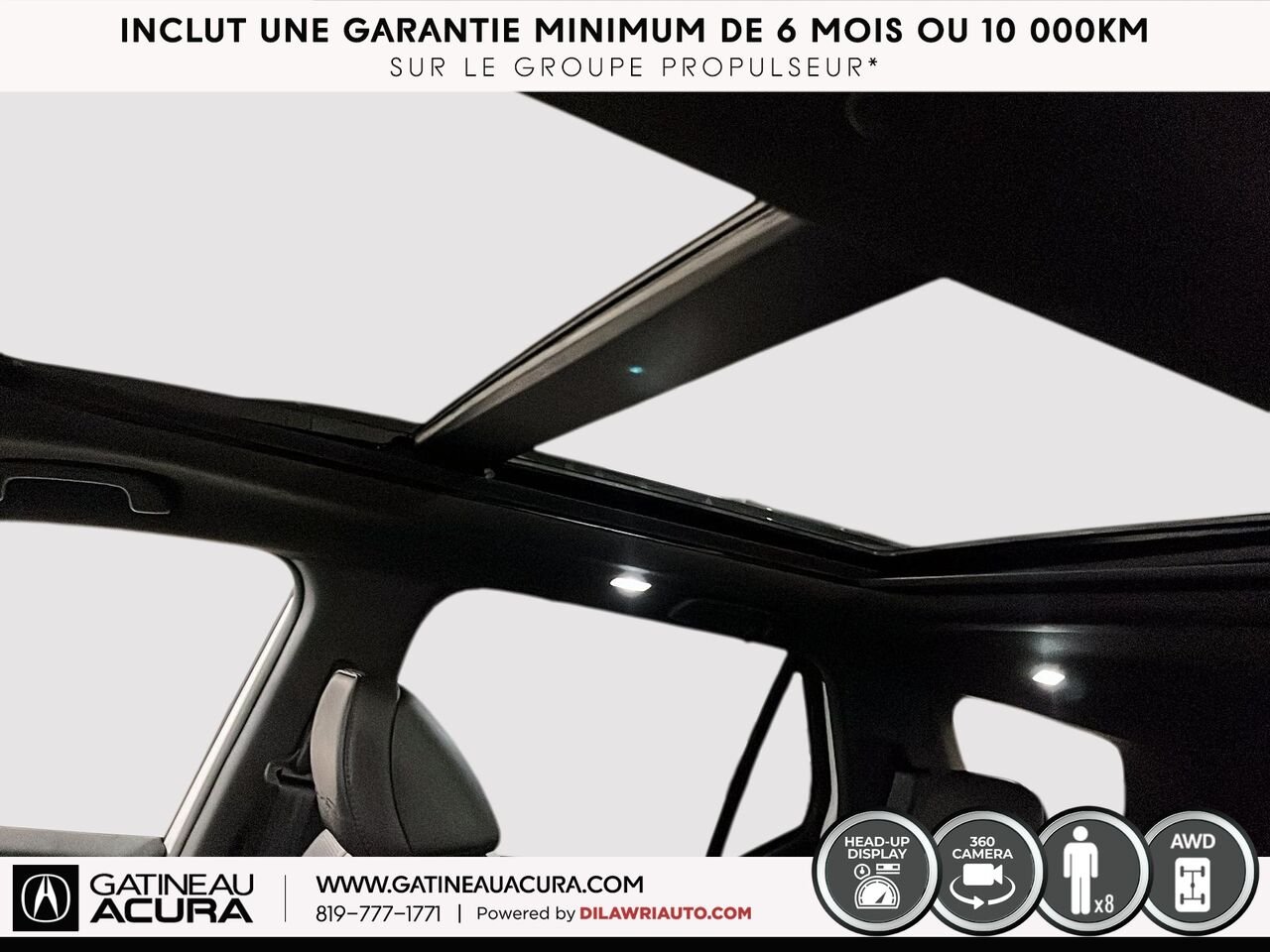 Honda Pilot Black Edition AWD 2024 Blanc Ottawa & Gatineau - photo #4