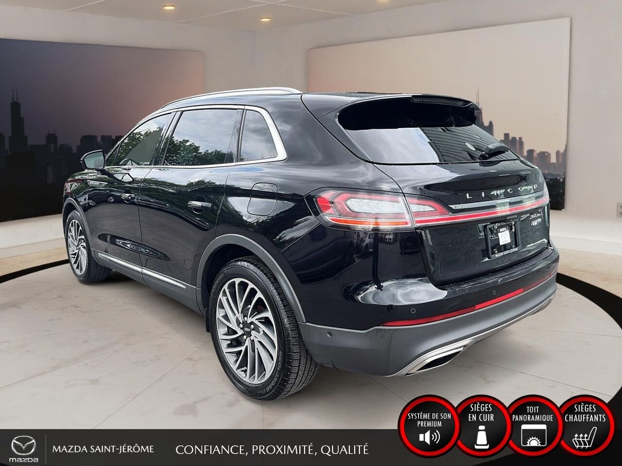 Lincoln Nautilus Ultra | TOIT PANORAMIQUE | AWD | CUIR | 2020 Noir Saint-Jérôme - photo #9