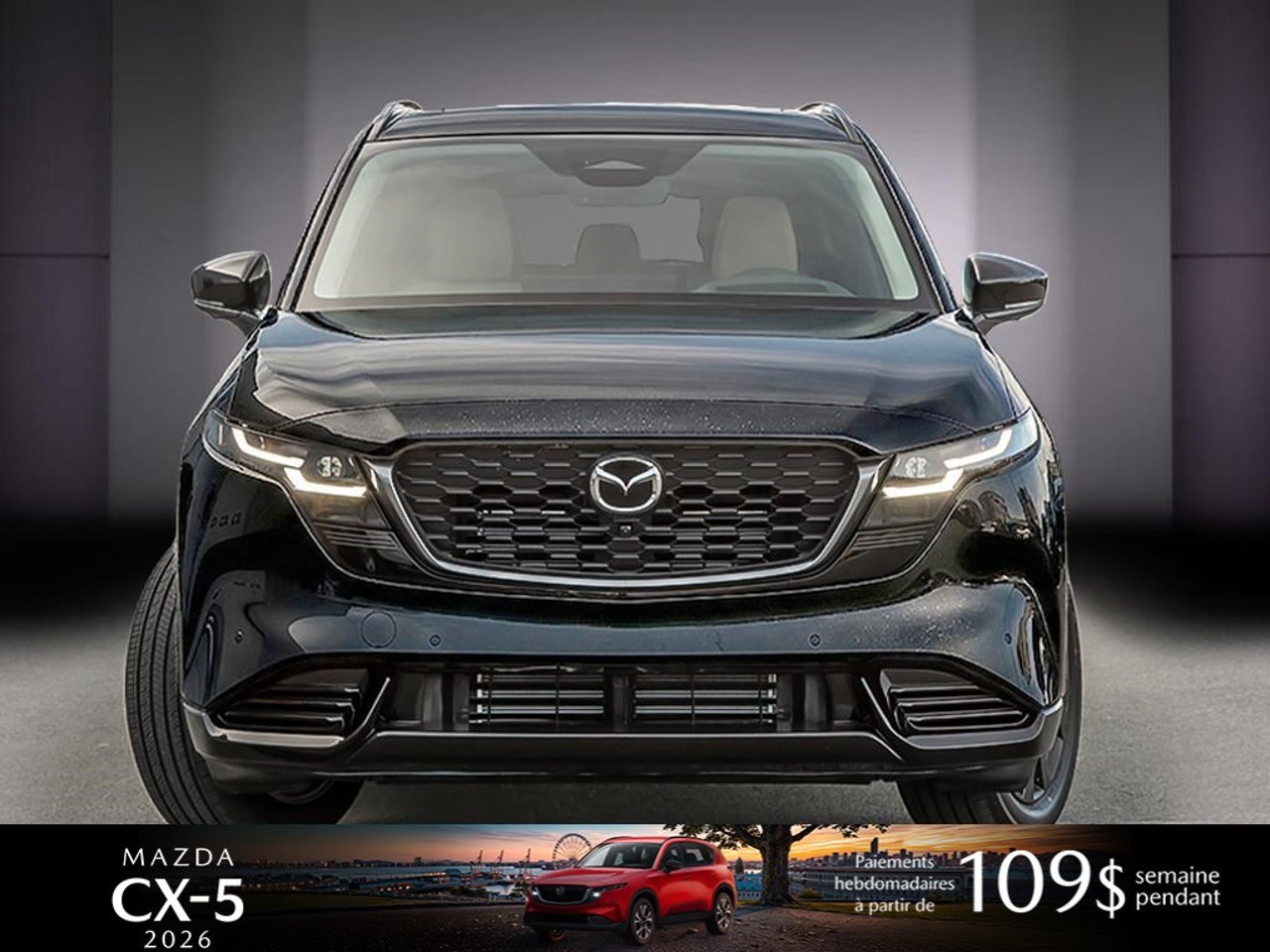 2026 Mazda CX-5 JM3KMCHA2T0213412 Jet Black Mica Mirabel - photo #1
