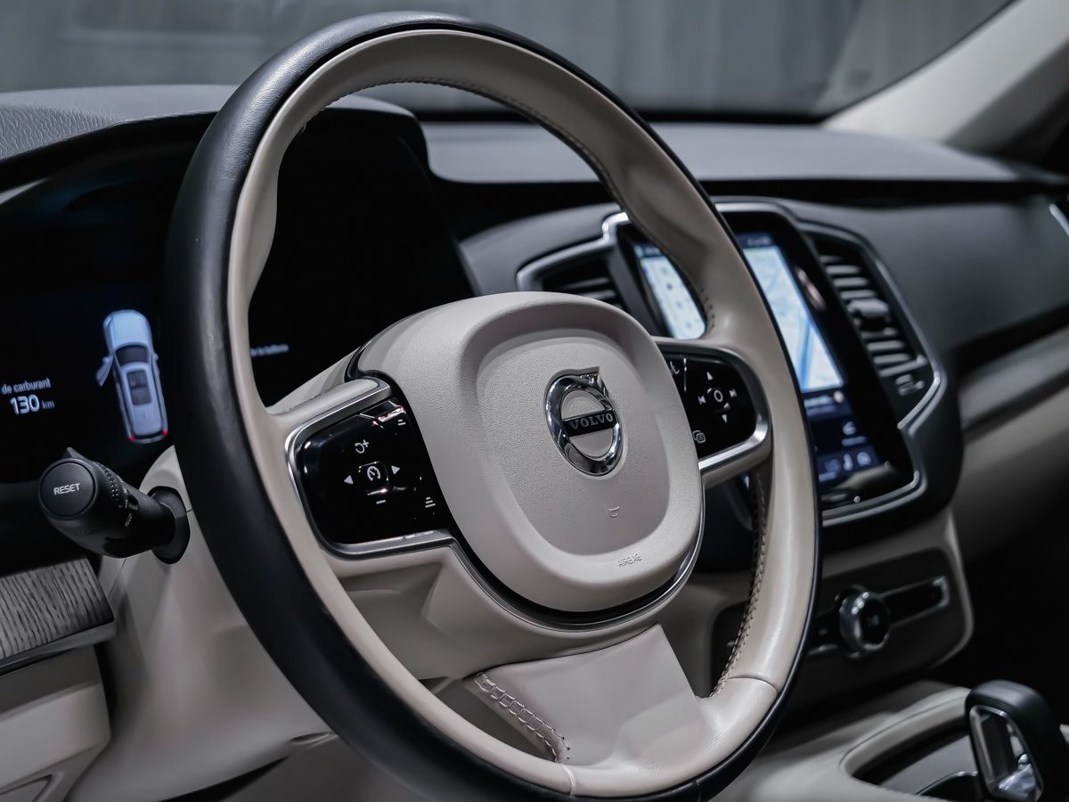 2024 Volvo XC90 Recharge T8 CORE BRIGHT CLIMATE White Montreal - photo #7
