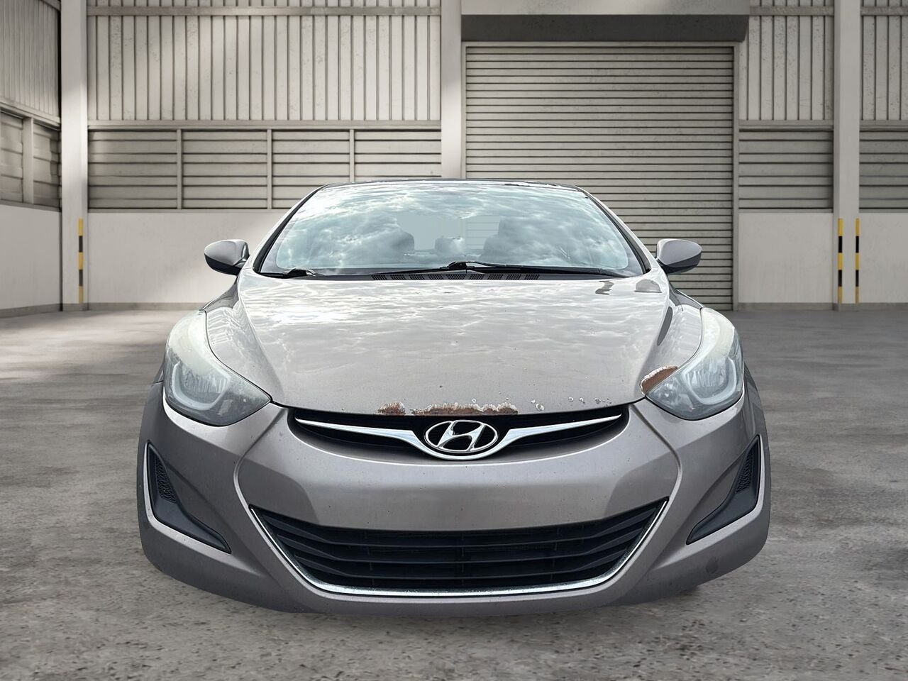 2015 HYUNDAI ELANTRA BASE Grey Saint-Hyacinthe - photo #1