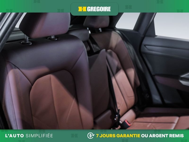 Audi Q3 821606 | Komfort AWD AUTO AC CUIR TOIT MAGS CAM RECULE 2019 Noir Laval - photo #23