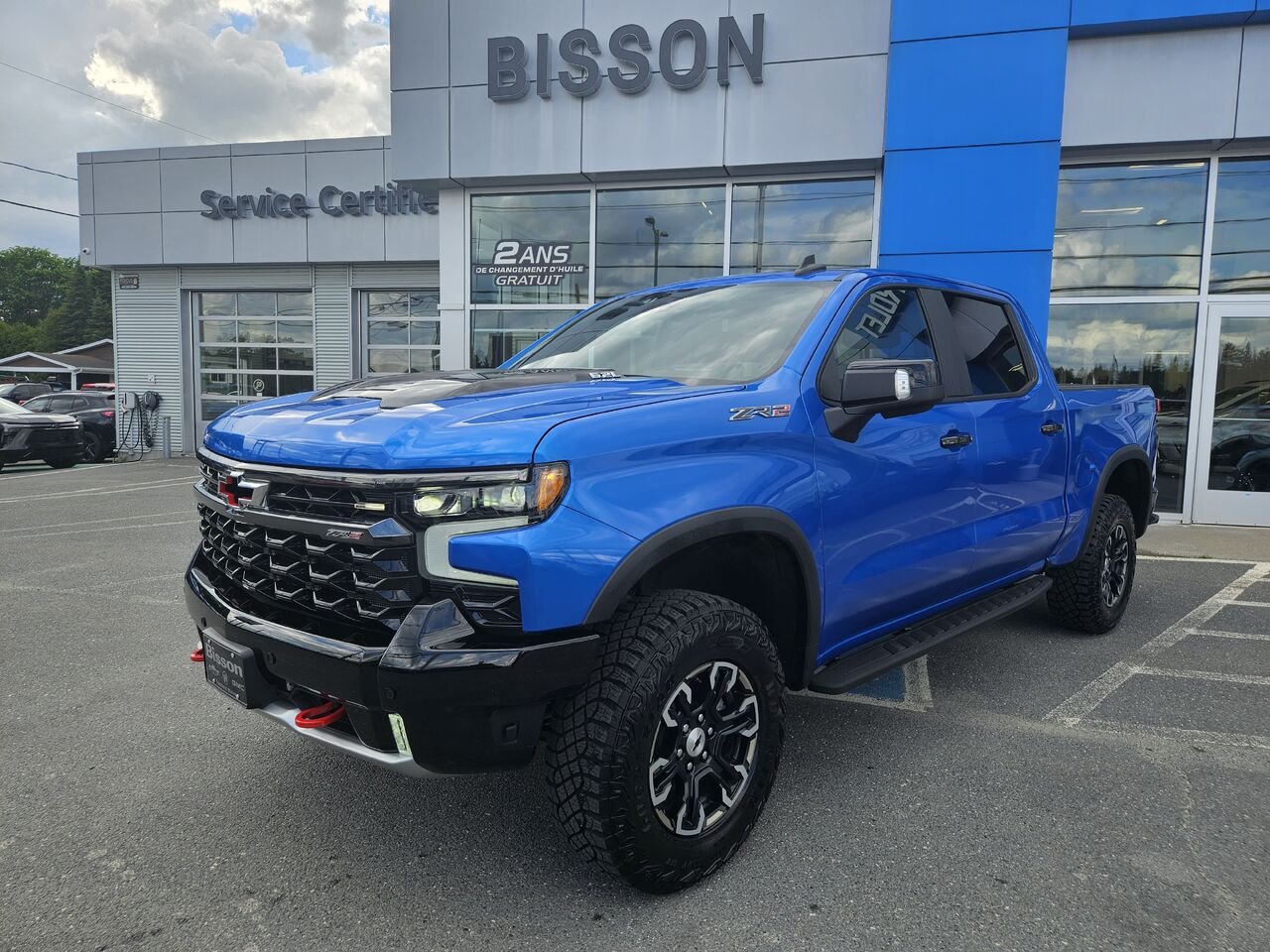 Chevrolet Silverado 1500 ZR2 cabine multiplace 4RM 147 po 2026 Bleu Thetford Mines - photo #0