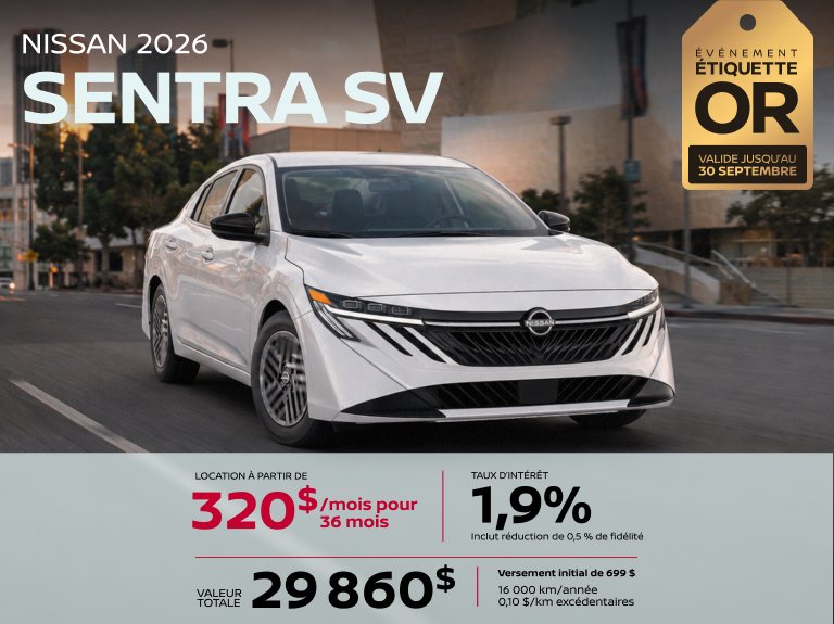 Promo SENTRA