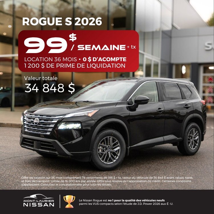 Mont Laurier Nissan 1000 x 1000 px Rogue 1