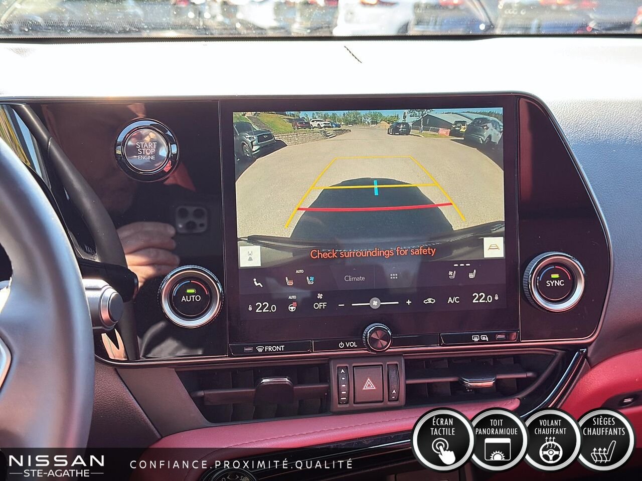 Lexus NX 350 | INTÉRIEUR ROUGE NULUXE | TOIT OUVRANT | AWD 2025 Noir Saint-Jérôme - photo #17