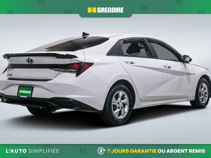 Hyundai Elantra 821689 | Essential MANUEL AC GR ELECT MAGS CAM RECUL BLEUTO 2022 Blanc Laval - photo #8