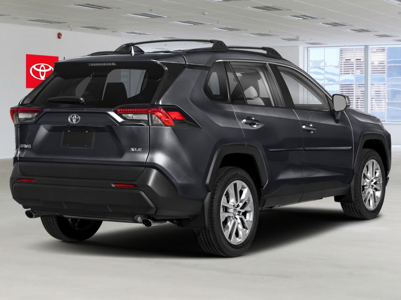 2025 Toyota RAV4 XLE AWD / CLEAN CARFAX / HEATED SEATS / MOONROOF / ALLOY WHEELS / CARPLAY AND ANDROID AUTO Black Mississauga - photo #1